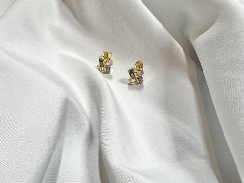 MINIMALIST CUBIC EARRINGS